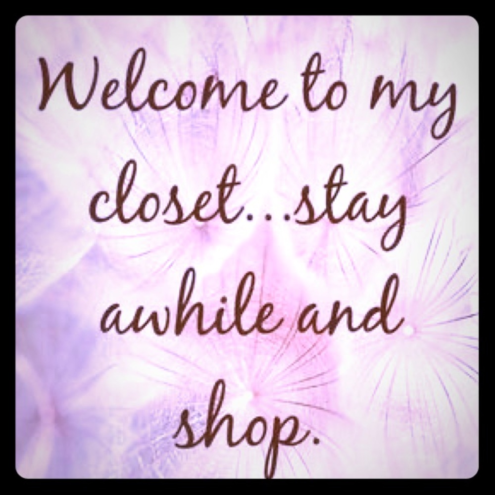 Welcome to my closest!